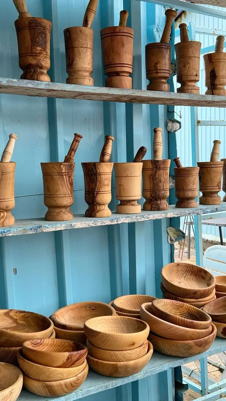 Turned Wood Homeware — UrbanCraft installation