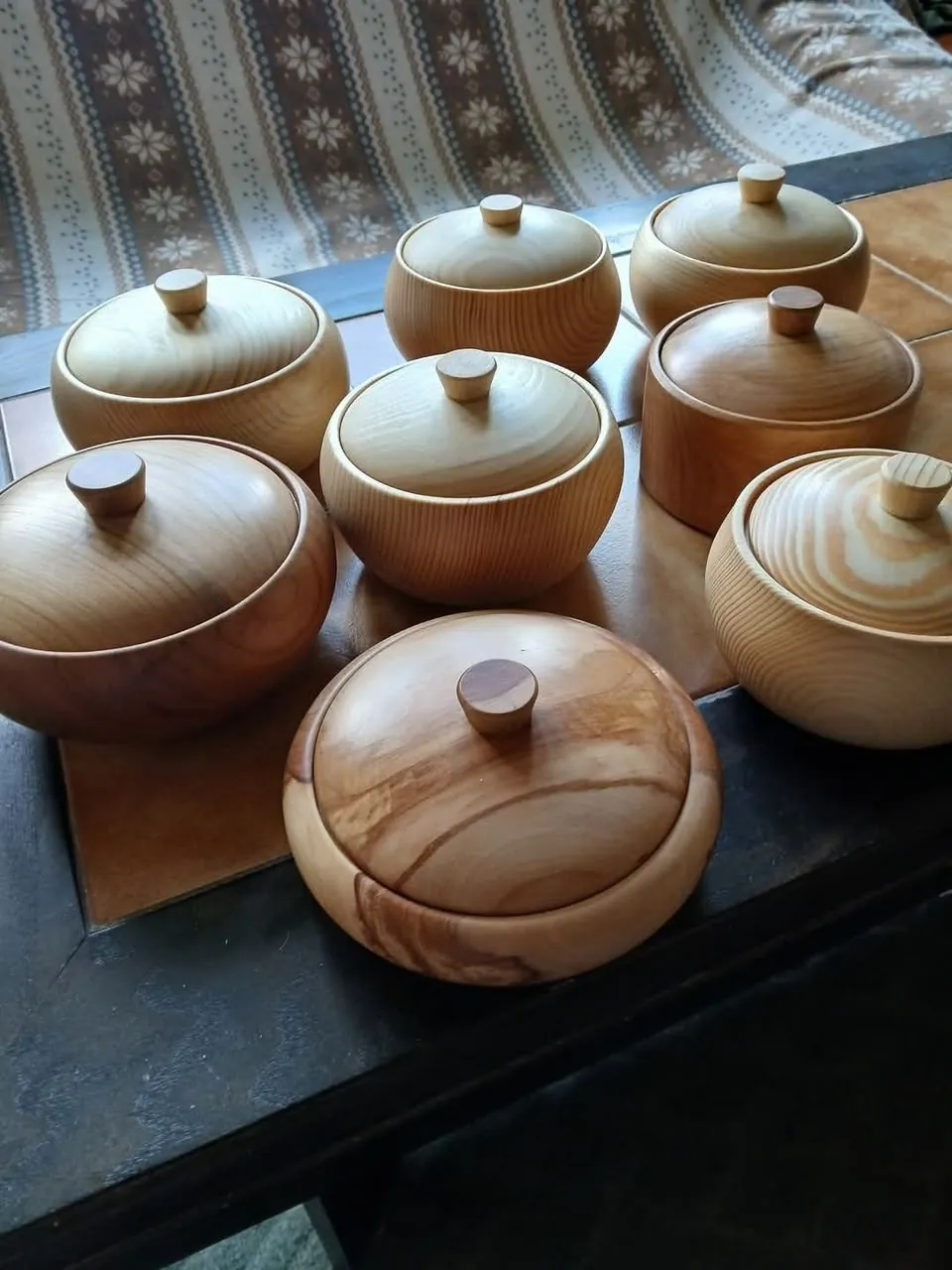 Turned Wood Homeware — UrbanCraft installation