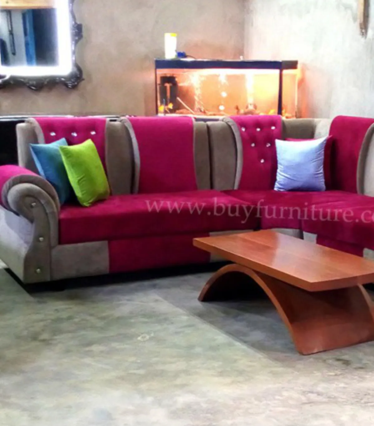 Ameire 6 seater L sofa