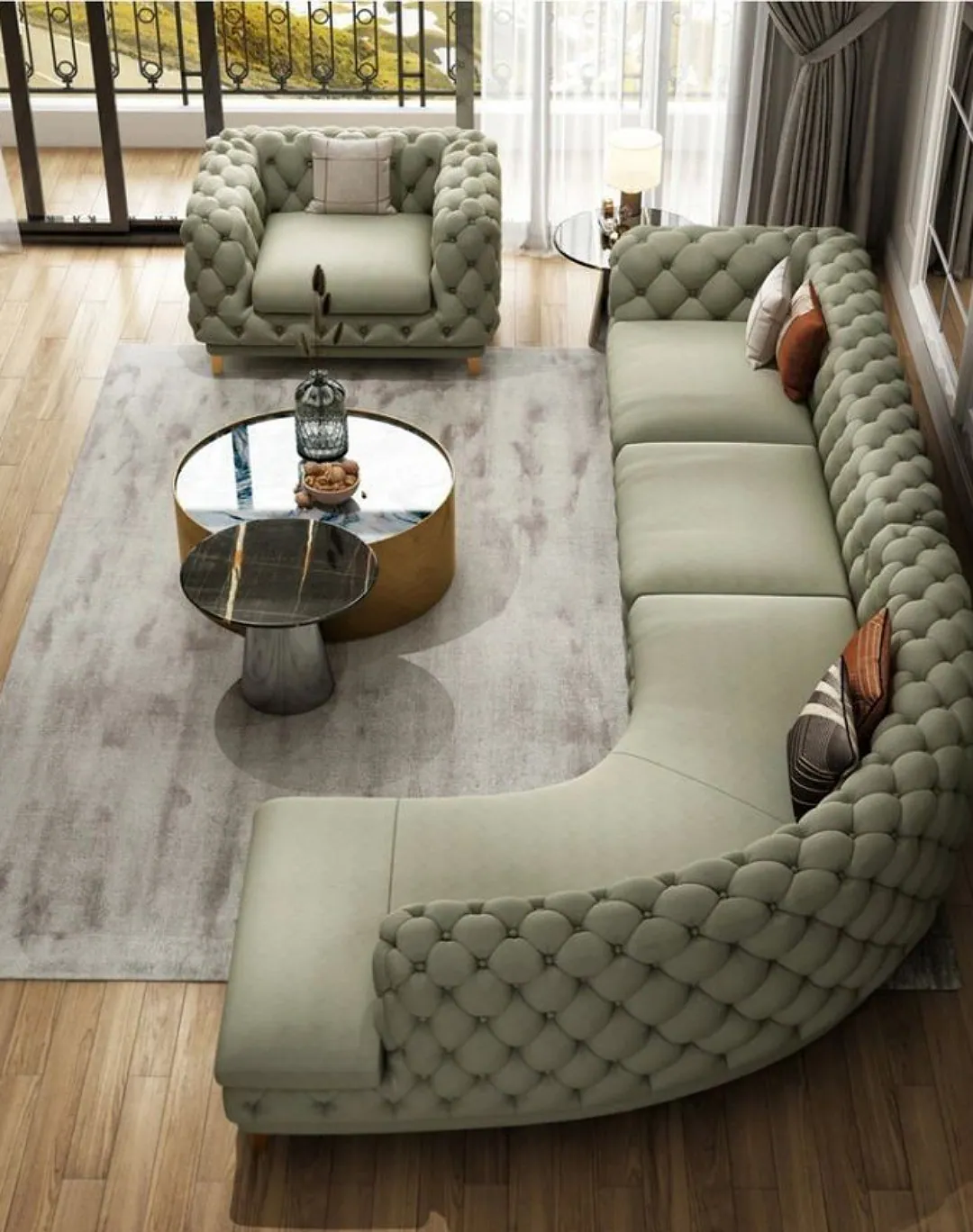 Arizona Curved Sofa