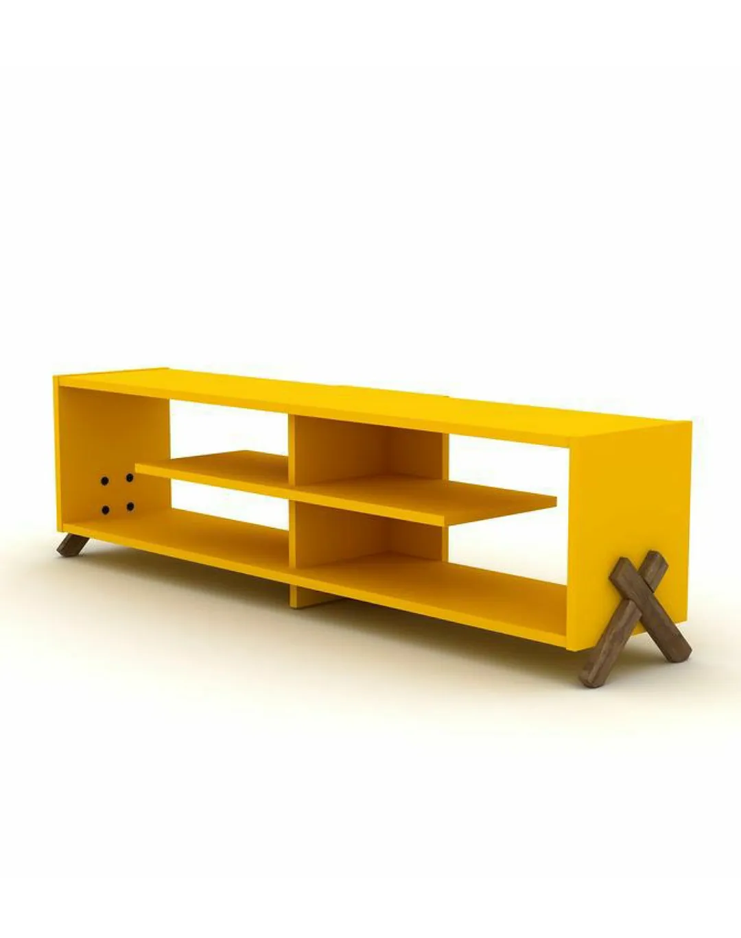 Cleo yellow unique Tv stand