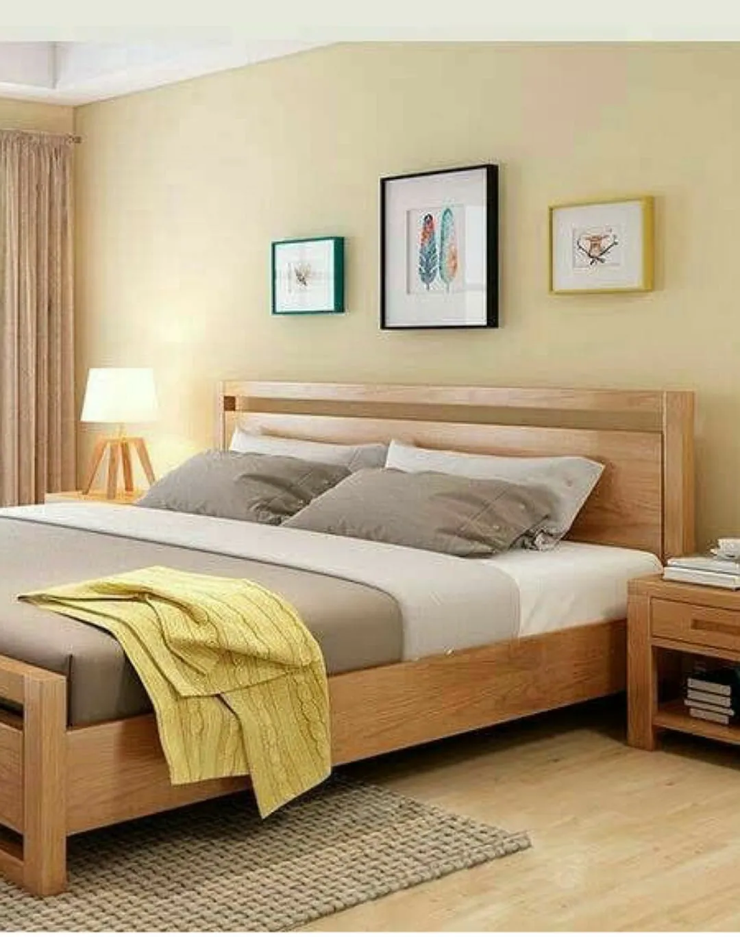 Gasolina wooden bed