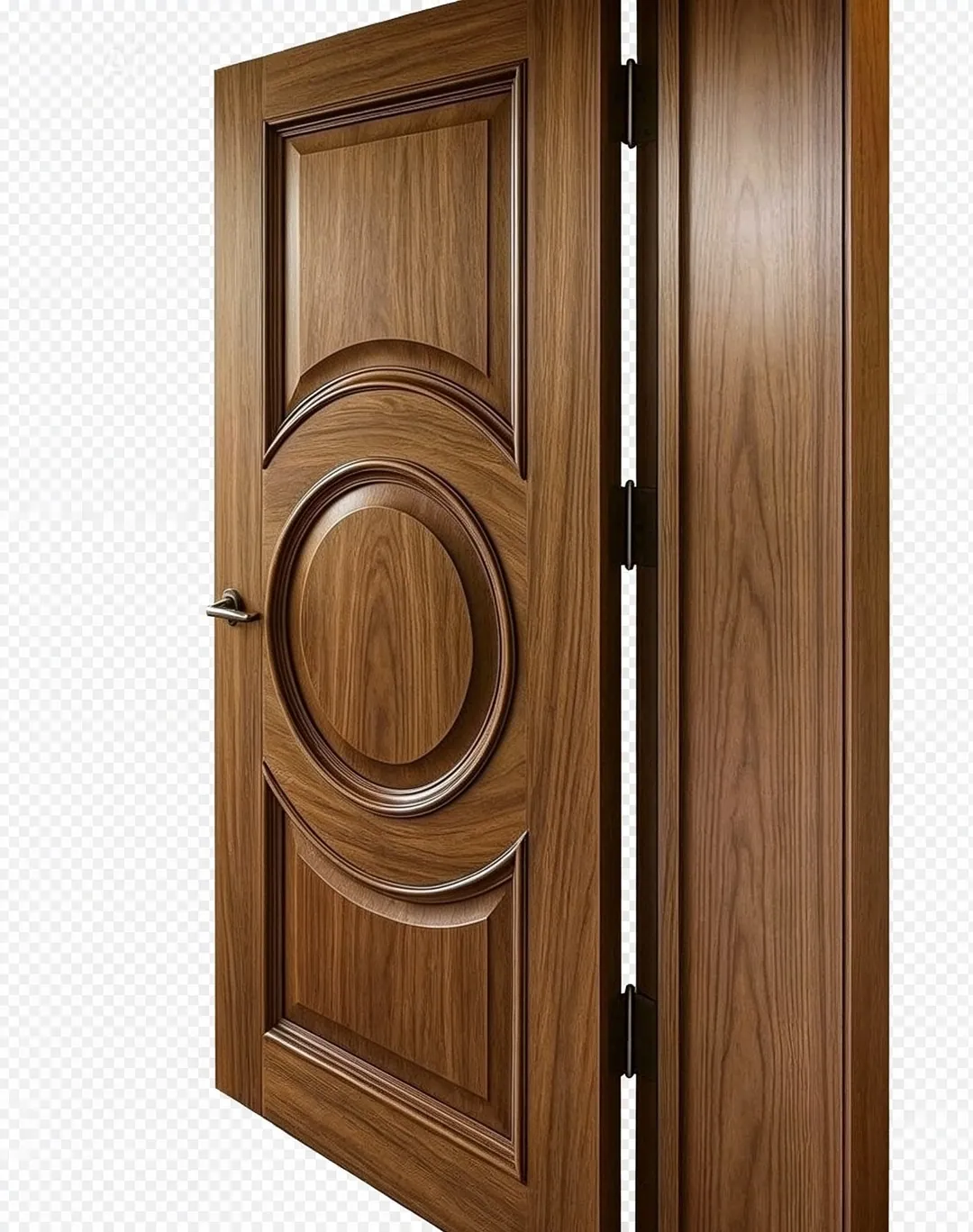 Solid Wood Door - Premium Interior Wooden Door for Home